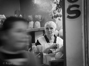 Woman with blurry boy B&W.jpg